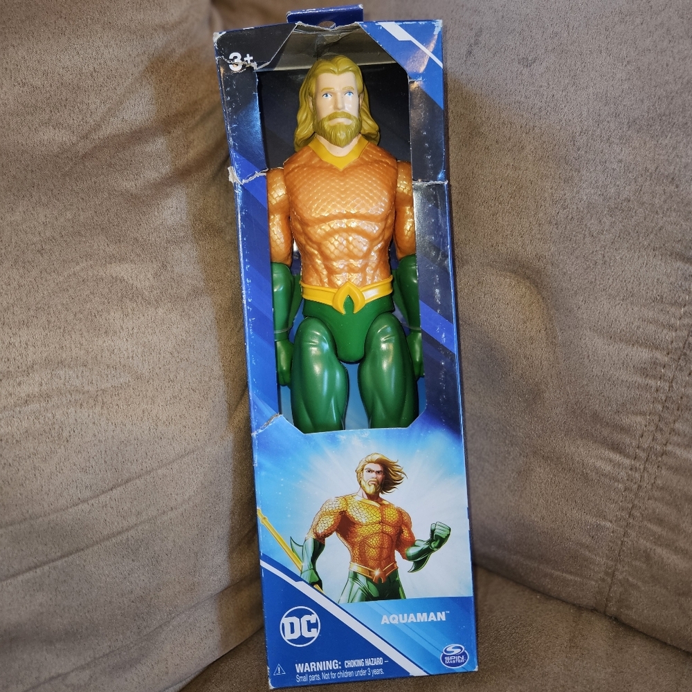 DC Aquaman Action Figure - Orange, Green, Yellow